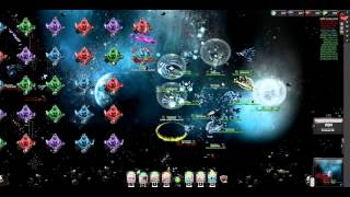 SMG The Swarm vs RDV Rächer der Verdammten Nova Raider DE1 220413 [upl. by Noiram69]