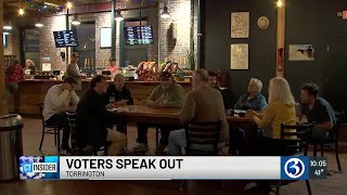 Voters speak out in Torrington [upl. by Perlis]