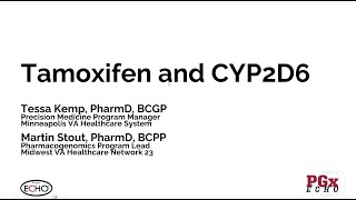 Tamoxifen and CYP2D6  September 20 2024 [upl. by Doscher141]