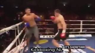 MASSIVE KO JAMAL BEN SADDIK VS RICO VERHOEVEN [upl. by Karlow]