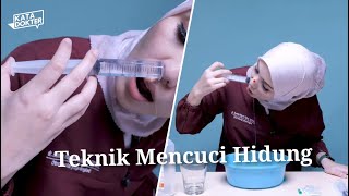 Kurangi Lendir dengan Teknik Mencuci Hidung Menggunakan Larutan NaCl  Kata Dokter [upl. by Keese]