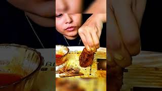 Mukbang Eating Chicken Lollpop Spicy Chicken Curry Chicken Pakodas With Rice And Salads ASMR Eating [upl. by Sigfrid40]