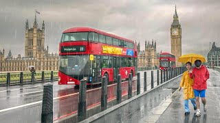 Tourists STILL Love this London Weather Grey amp Rainy Central London Walk  4K HDR 60FPS [upl. by Attenyl]