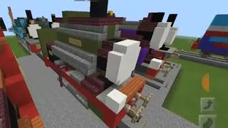 Minecraft Thomas and friends tutorial Samson the mistakable engine [upl. by Jayme]