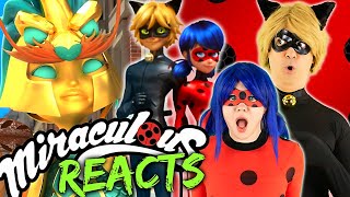 COSPLAYERS React Miraculous Ladybug QILIN 1stTime Watching [upl. by Acsehcnarf942]