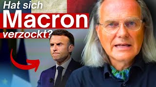 War Macron verrückt Neuwahlen anzusetzen PolitikStrategie  Prof Dr Christian Rieck [upl. by Leeanne]