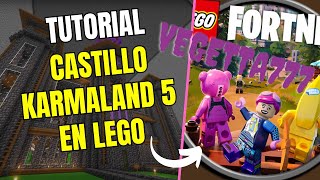 Tutorial Survival castillo de Vegetta777  Karmaland 5 En Lego  Parte 3 [upl. by Ludmilla]