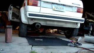 87 VW cabriolet exhaust [upl. by Fidele]