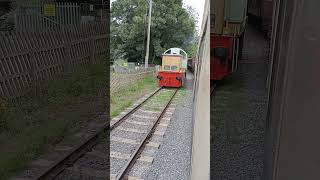 PRESERVED CLASS 14D9553 LIGHT ENGINE AT DUFFIELD27 7 24NEIL HAYTON RAILWAY MEMORIES railway [upl. by Lyda]