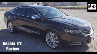 2015 Chevy Impala LTZ LOADED FULL CAR REVIEW Start Up And Test Drive  BEST FULL SIZE SEDAN [upl. by Annaiel]