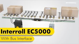 Interroll EC5000 with bus interface  Know your conveyor system [upl. by Jacklyn627]