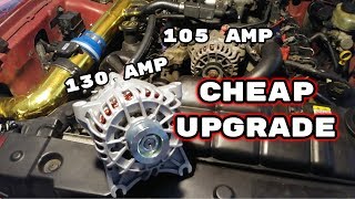 SR Performance 130 Amp Alternator Mustang GT [upl. by Elene363]