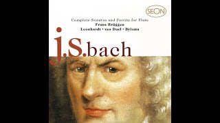 JS Bach  quotComplete Sonatas and Partita for Flutequot [upl. by Netsew913]