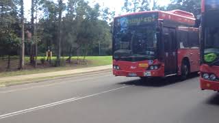 Transit Systems Volvo B12BLE Euro 5 Custom Coaches CB60 Evolution II  Marsfield  Route 410 2 [upl. by Aznerol]