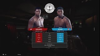 Undisputed Larry Holmes vs Riddick Bowe Heavyweight Bout [upl. by Oliviero]