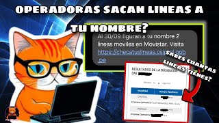 Operadoras sacan otro número a tu nombre  porqué tengo otro número [upl. by Kcirderf]