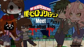 MHA my hero academia meets the afton kids ll part 1ll has the music names ll like comment and sub [upl. by Einahc]