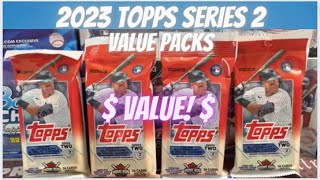 2023 Topps Series 2 Value Packs  Good Value  and 36 Cards Per Pack [upl. by Weinstein]