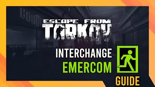 Emercom Exfil Location  Tarkov Interchange Guide [upl. by Dinerman]