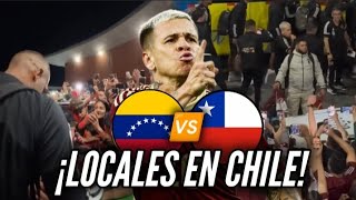 ¡LOCURA EN CHILE LLEGADA VINOTINTO 🇻🇪 [upl. by Ellener]