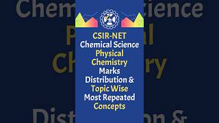 csir net chemistry marks distributioncsir net chemical science most repeated concepts amp questions [upl. by Montanez466]