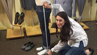 How to measure the pant outseam [upl. by Ideih]