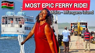 KENYAS BEST KEPT SECRET The Most Epic Ferry Experience youll ever have in Kenya 🇰🇪 africa [upl. by Luht950]