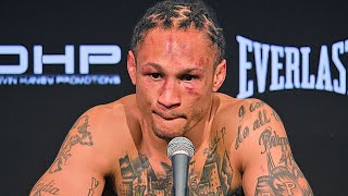 GUTTED Regis Prograis FULL POST FIGHT PRESS CONFERENCE vs Devin Haney [upl. by Jaquenetta]