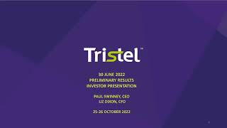 TRISTEL PLC  Preliminary Results [upl. by Meares]