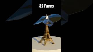 Eiffel Tower  Cloth Simulation [upl. by Ytirehc]