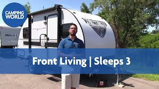 2018 Winnebago Winnie Drop 1710  Travel Trailer  Stone  RV Review [upl. by Ylak348]