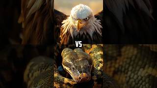 Bald Eagle 🆚 Animals  Falcon Vulture Crow facts animals viralvideo [upl. by Cutler332]