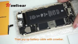 Uowlbear iPhone 6S Battery Replacement Kit 1715mAh Battery for iPhone 6S with Tools [upl. by Zima]