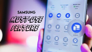 How to Use Link to Windows on Samsung  Features Explained ❗ [upl. by Enylcaj80]