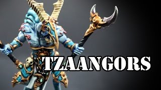 How to Paint Tzaangors from Silver Tower [upl. by Snej352]