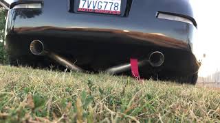 Straight pipe cold start 350z [upl. by Havstad328]