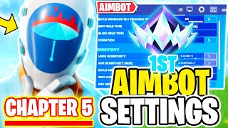 NEW 1 RANKED Controller Settings In CHAPTER 5 😱🎯 BEST XBOXPS4 Settings [upl. by Eiuqnom]