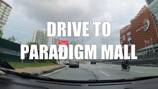 Drive to Paradigm Mall in Petaling Jaya 4K HD [upl. by Enailil336]