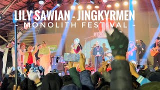 Lily Sawian  Jingkyrmen  Live at Monolith Festival 2024 Mawphlang [upl. by Ecnarwal]