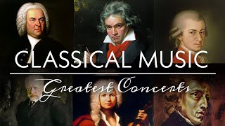 Classical Music Bach Beethoven Mozart Chopin Tchaikovsky Vivaldi [upl. by Einwahs]