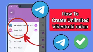 Kako kreirati više telegram naloga na androidu｜Kako klonirati Telegram [upl. by Sirret403]