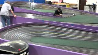 Slot Car racing at Modelville Hobby [upl. by Alfonzo982]