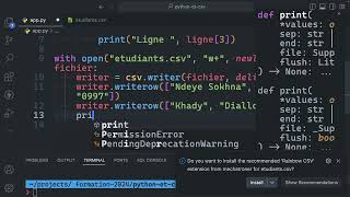 Comment Lire et Écrire des Fichiers CSV avec Python et Pandas  Un Guide Complet [upl. by Greenebaum702]