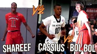 Bol Bol Shareef ONeal amp Spencer Freedman VS Cassius Stanley LOADED Cal Supreme v Earl Watson [upl. by Dukie]