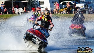 Courses de motoneige sur leau  Victoriaville  29 juillet 2017 [upl. by Shaun418]