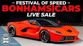 BonhamsCars Goodwood Festival of Speed auction  Live stream [upl. by Gide269]