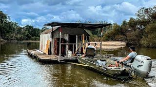 We saved a sinking abandoned houseboat [upl. by Charry]