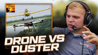 Crop Duster VS Drone Which is Better  After Hours Ag Clips [upl. by Sollars]