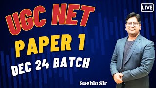 UGC NET Paper 1 December 24 Practice session I ugcnetpaper1 [upl. by Edie15]