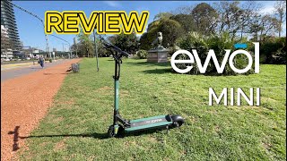 Review del EWOL 🛴 Mini  ÁGIL Y LIVIANO  ⚡️💪👏 [upl. by Htebasile]